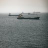 Commercial ships and oil tankers in Gulf of Oman ahead of Hormuz reopening 