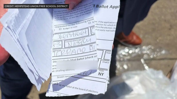 Torn ballot 