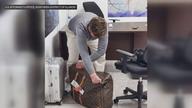 Police badge and handcuffs 