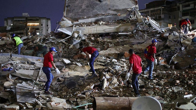 Magnitude 7.2 Earthquake Strikes Venezuela 