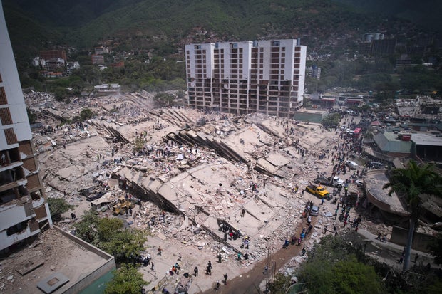 Search for earthquake survivors in Venezuela stretches into 3rd day