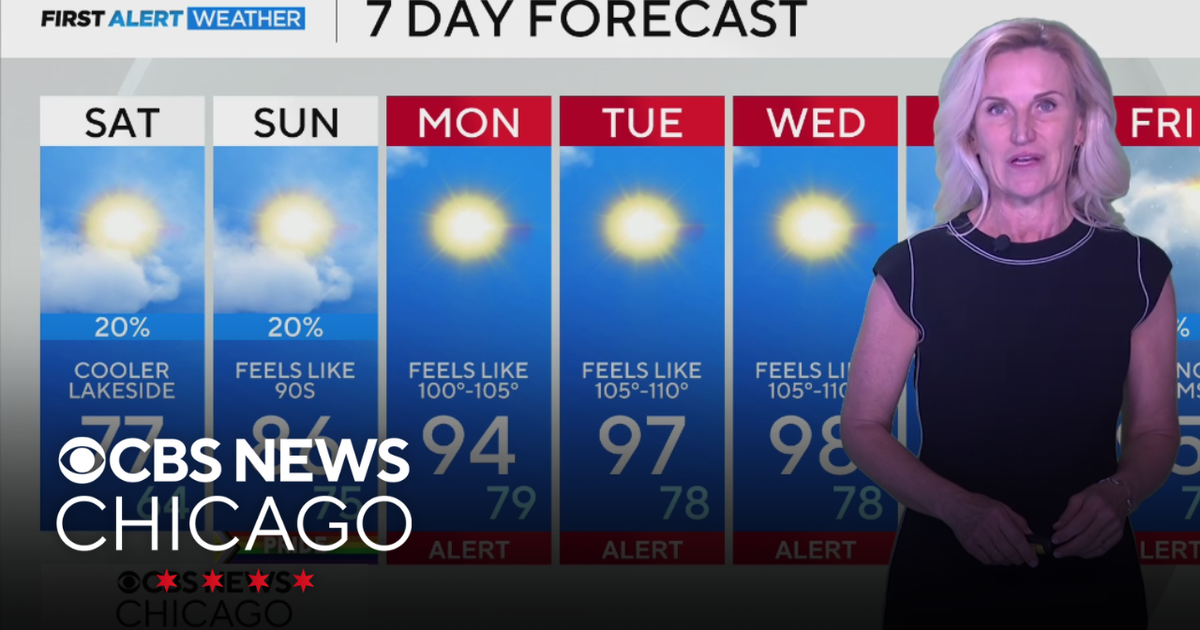 Heat wave ahead for Chicago - CBS Chicago