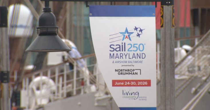 Sail250 brings global fleet, thrilling air shows to Baltimore's Inner Harbor
