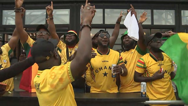 Ghana, Croatia fans keep World Cup party alive in Philly despite heavy rain 