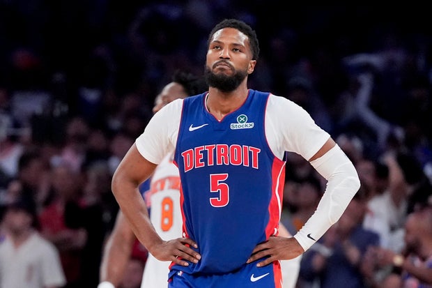 Detroit Pistons guard Malik Beasley  