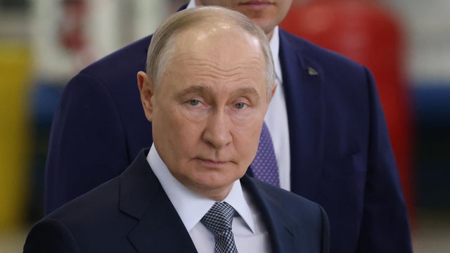 Russian President Vladimir Putin Inspects New Aircraft at the Ramenskoye Airfield 