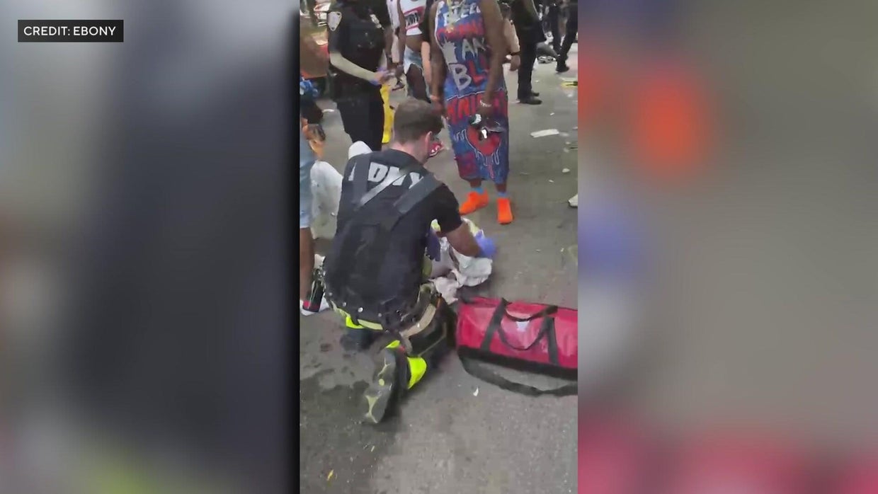 Exclusive video shows chaos after 3-wheel motorcycle drives into ...