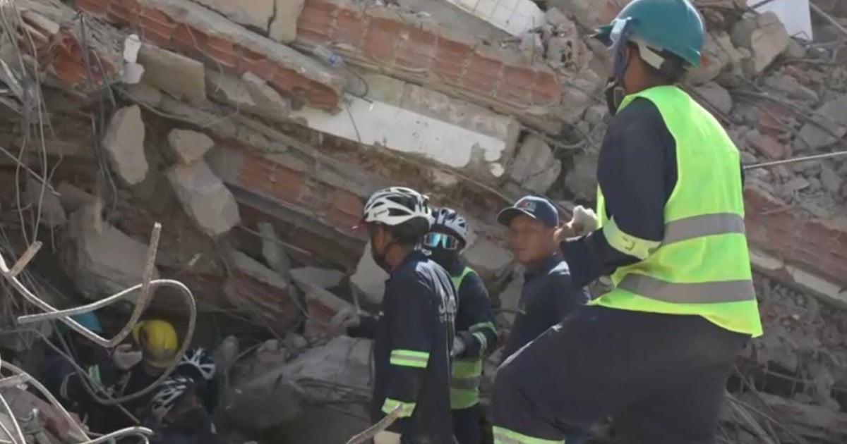 Inside the desperate search for trapped earthquake survivors in Venezuela