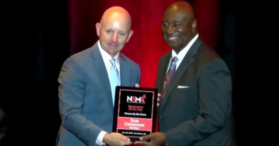 CBS Atlanta's Sam Crenshaw wins 2026 Georgia's Sportscasters of the Year