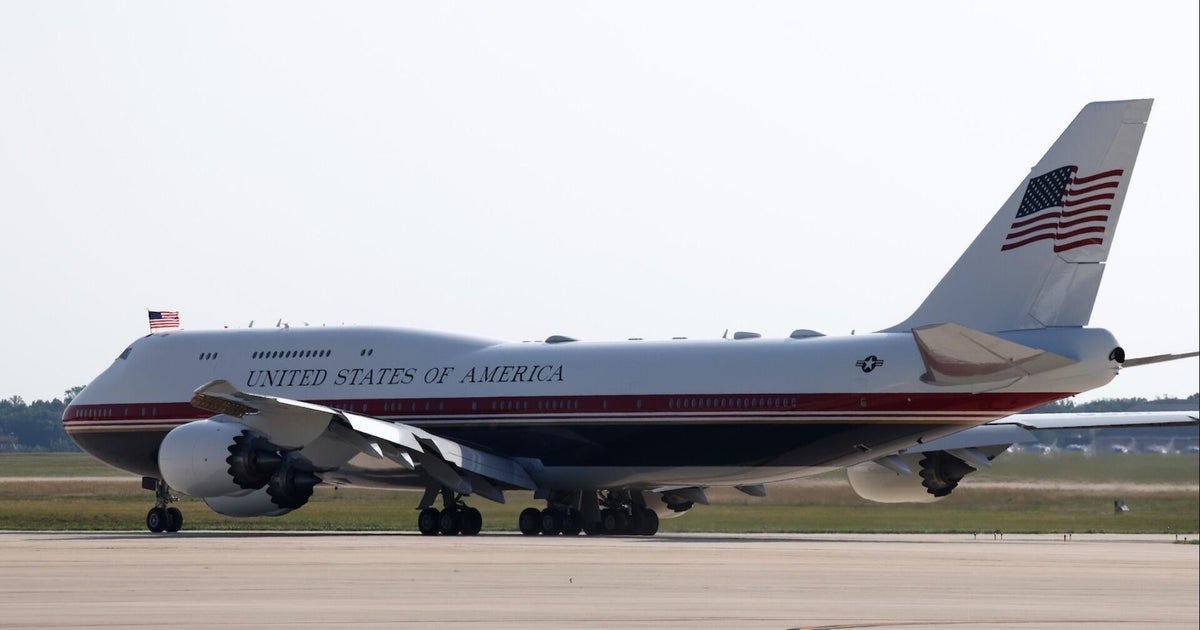 Trump takes first trip on new Air Force One gifted by Qatar