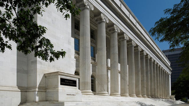 Front exterior, Byron R. White U.S. Courthouse, Denver, Colorado 