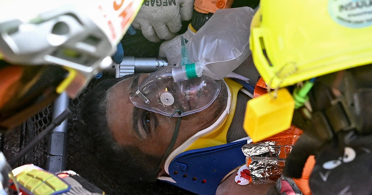 Miami Fire Rescue team members help rescue Venezuela earthquake victim trapped under rubble for 8 days
