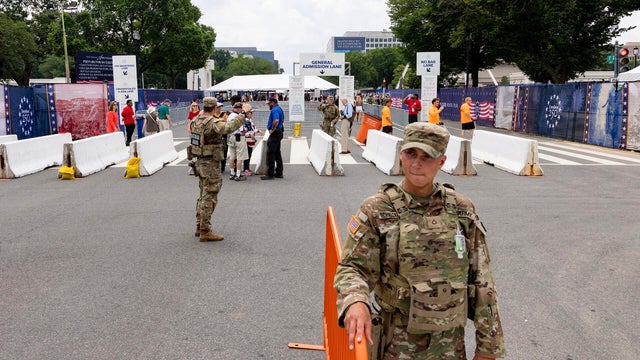 Security measures for the Great American State Fair in D.C. 