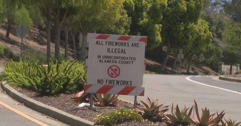 Alameda County warns July 4th party hosts they could be fined for illegal fireworks