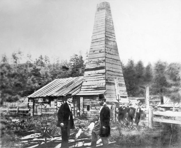 Edwin L. Drake's First Oil Well