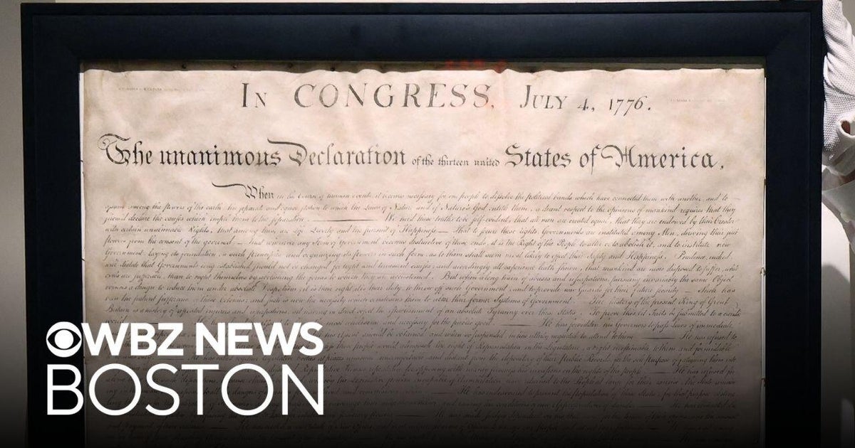 Boston exhibit looks at story behind Declaration of Independence