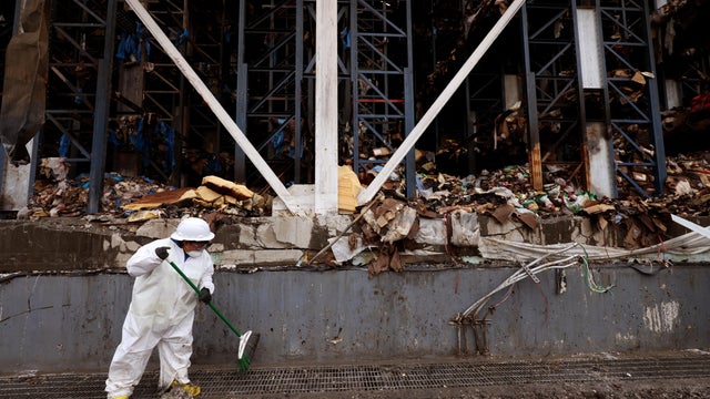 Boyle Heights fire aftermath 