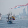 NYC Gets A Parade of Historic Military Ships To Mark America 250 