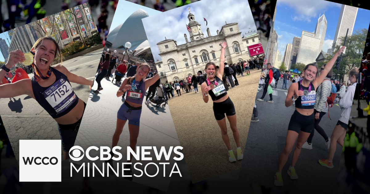 How a Minnesota runner set a U.S. record by finishing 7 major marathons