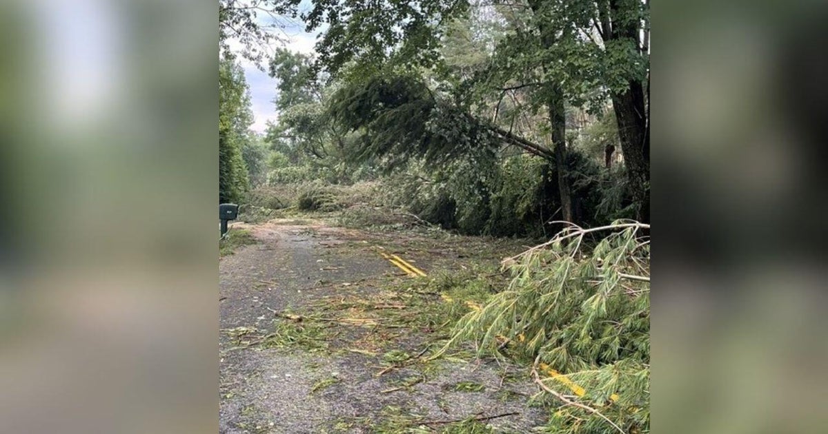 Thousands still without power after weekend storms in Maryland - CBS ...