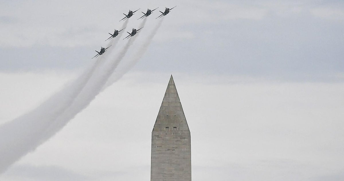 July 4th military flyover display halts D.C. airport operations