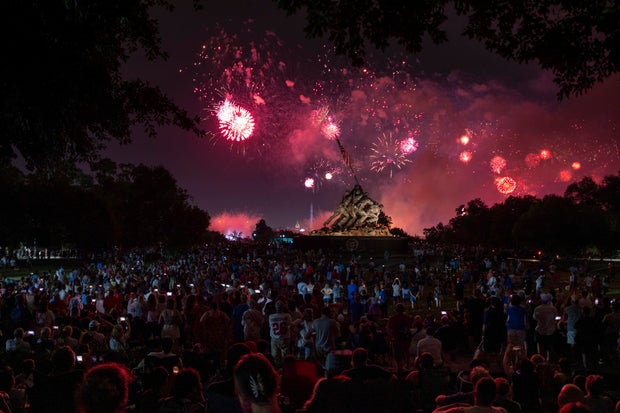 A Tribute To America On The National Mall In D.C. Celebrates America's 250th