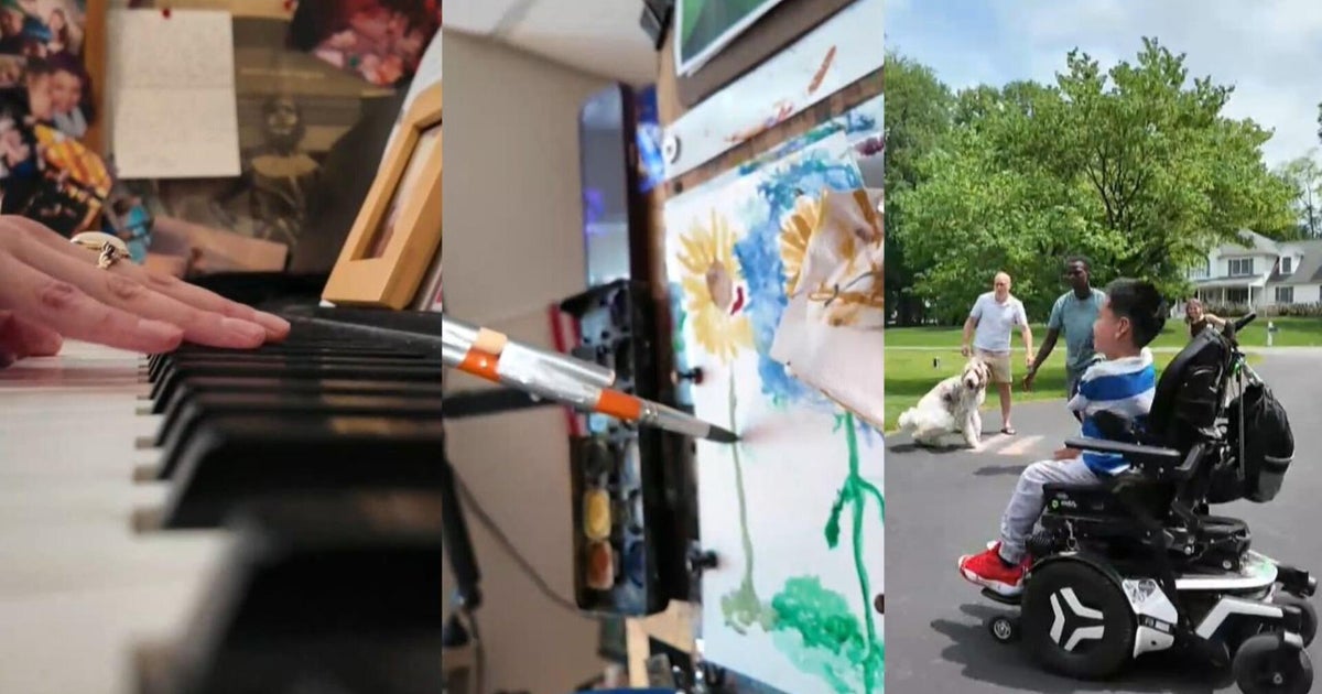 "Dear David": Comfort through music, resilient painter and family helps provide accessible trips