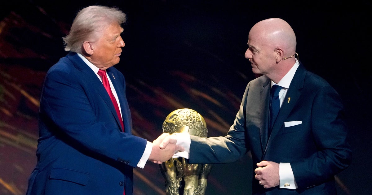 Trump says he saw play that led to red card and asked FIFA president for review