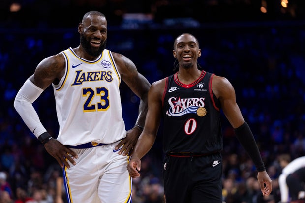 Lakers 76ers Basketball