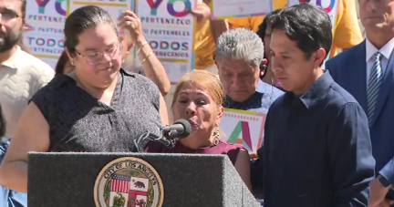 Woman who suffered downtown Los Angeles attack, calls for an end to street vendor discrimination