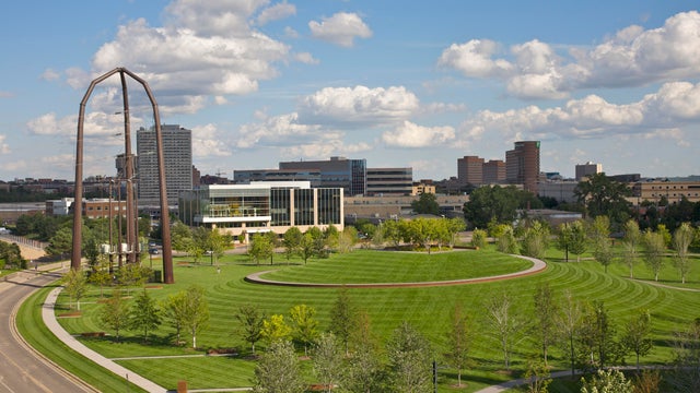 Gold Medal Park, Minneapolis, Minnesota, Midwest, USA 