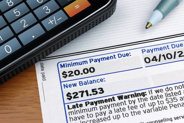 Can't afford more than the minimum credit card payment? Here are your options.