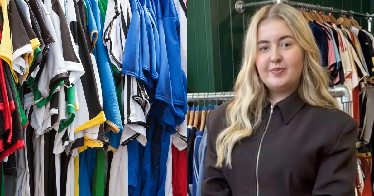 Teen sells vintage soccer jerseys to support law school dreams