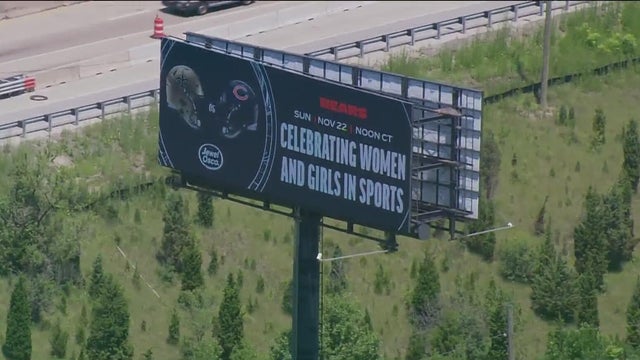 Bears Arlington Heights billboard 