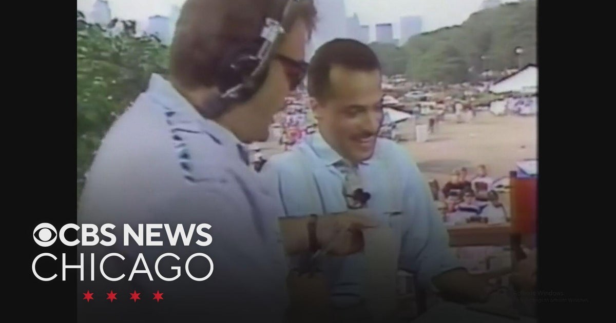 CBS Chicago Vault: Necktie cutting at the Taste of Chicago in 1988