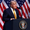 President Trump speaks to the media at the end of his participation in the NATO leaders summit in Ankara, Turkey, July 8, 2026. 