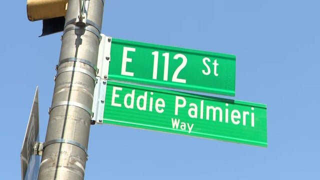 "Eddie Palmieri Way" street sign 