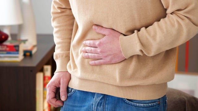 Abdominal Pain In A Man 