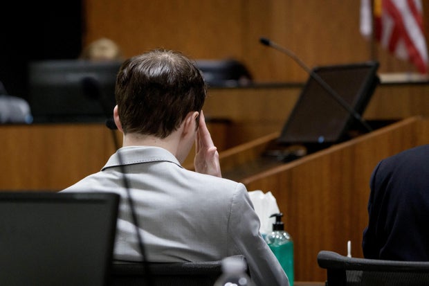 Tyler Robinson, the Utah man accused of fatally shooting Charlie Kirk, listens during a preliminary hearing at the 4th District Court in Provo, Utah, July 9, 2026.