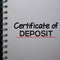 How much interest will a $100,000 3-month CD account earn by October?