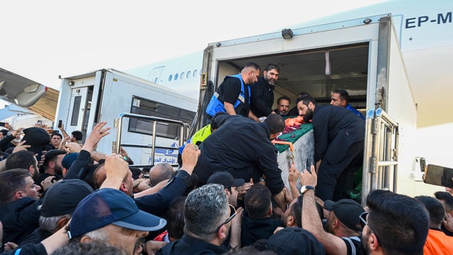 Former Iranian leader Khamenei bid farewell in Najaf before burial in Mashhad 