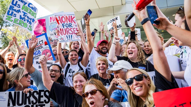 Brigham nurses strike 