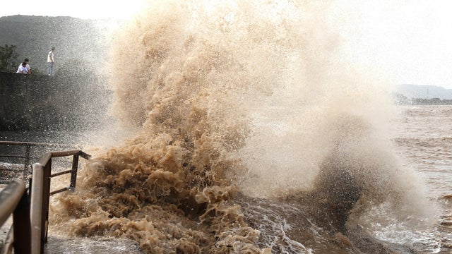 China Asia Storms 