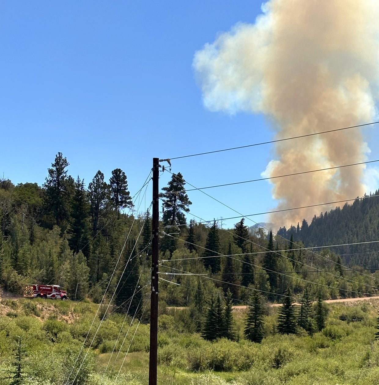 Wildfires break out southeast of Steamboat Springs in Colorado high ...