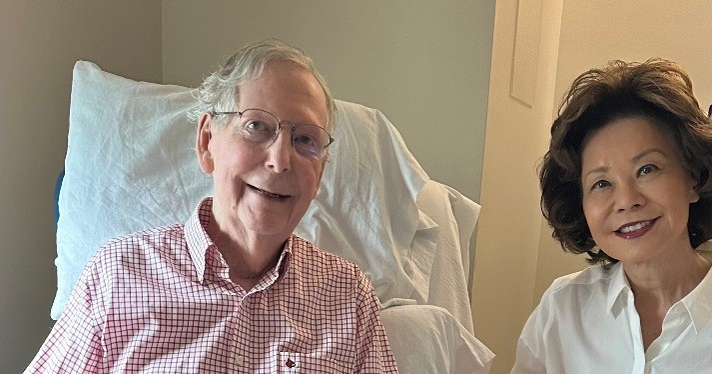 McConnell says he was “briefly unconscious,” had pneumonia in health update