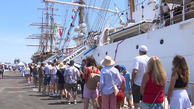 Boston tall ships
