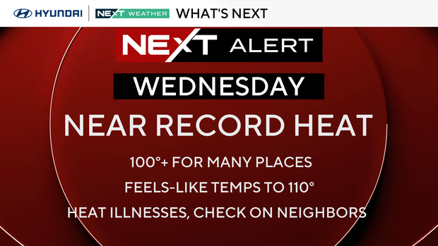 NEXT Weather Alert for Wednesday