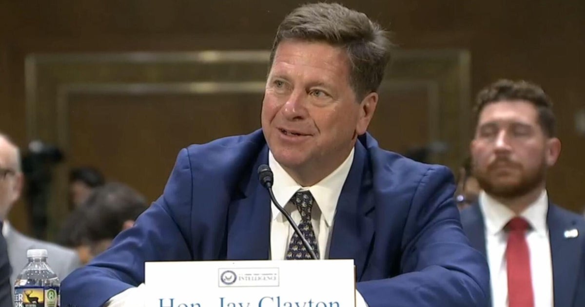Key moments from Jay Clayton's confirmation hearing for top intelligence post