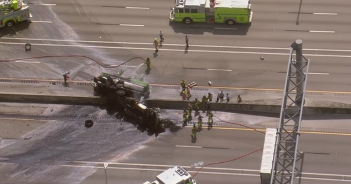 Driver dead after truck accident on Florida's Turnpike causing all ...