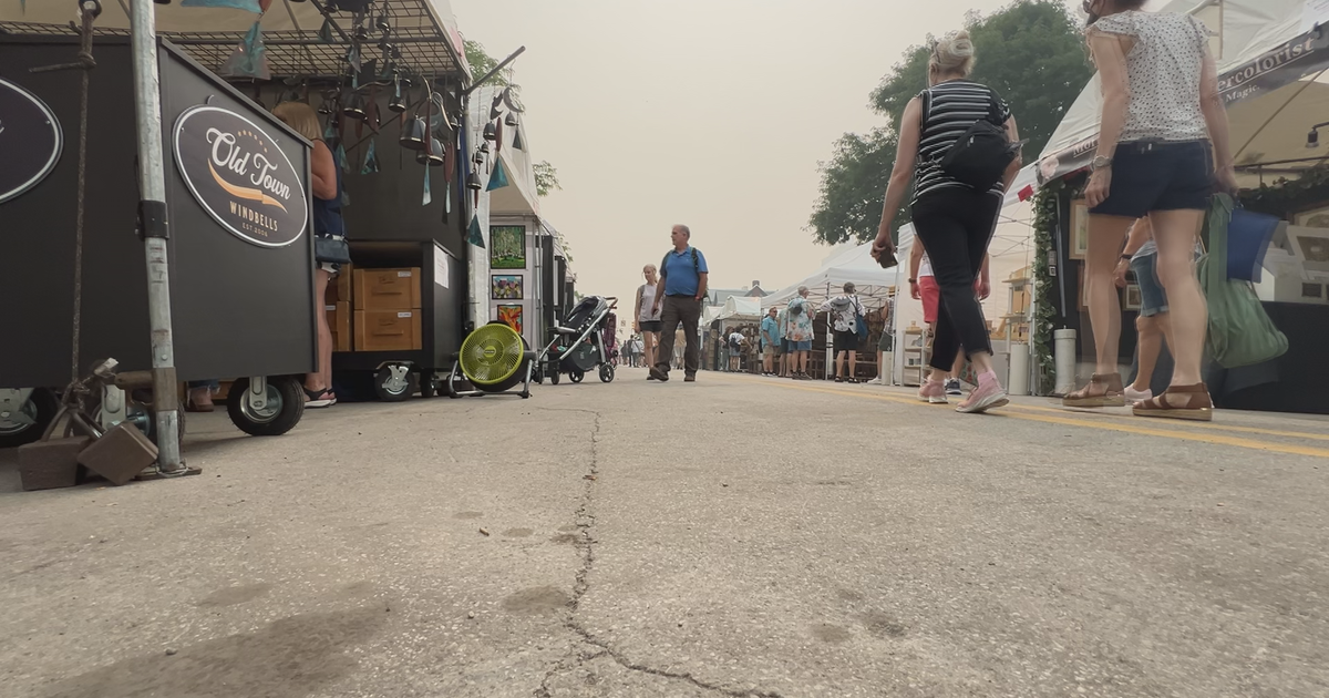 Ann Arbor Art Fair kicks off amid air quality alert, wildfire smoke